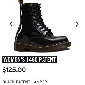 Dr. Martens 1460 Black Patent Lamper